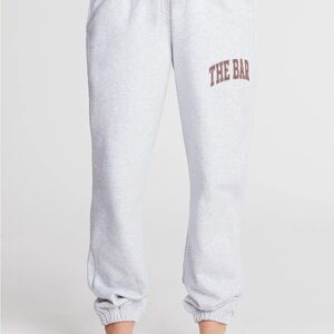 The Bar Light Gray Sweatpants size small